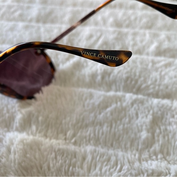 Vince Camuto Brown Aviator Leopard Sunglasses New - Picture 8 of 10